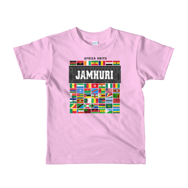 Africa Unite Girls Kids T-shirt - jamhuriwear.com