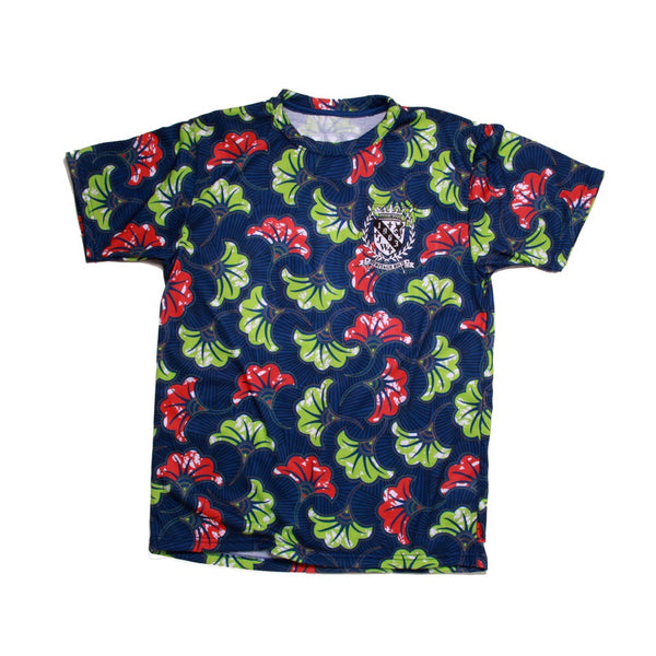 Ankara Blossom No Wax T-shirt - jamhuriwear.com