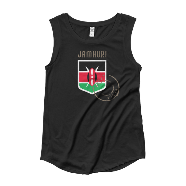 Kenya Badge of Honor Ladies T-shirt - jamhuriwear.com