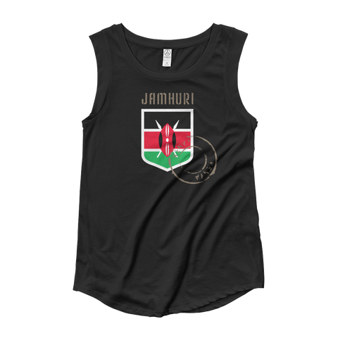 Kenya Badge of Honor Ladies T-shirt - jamhuriwear.com