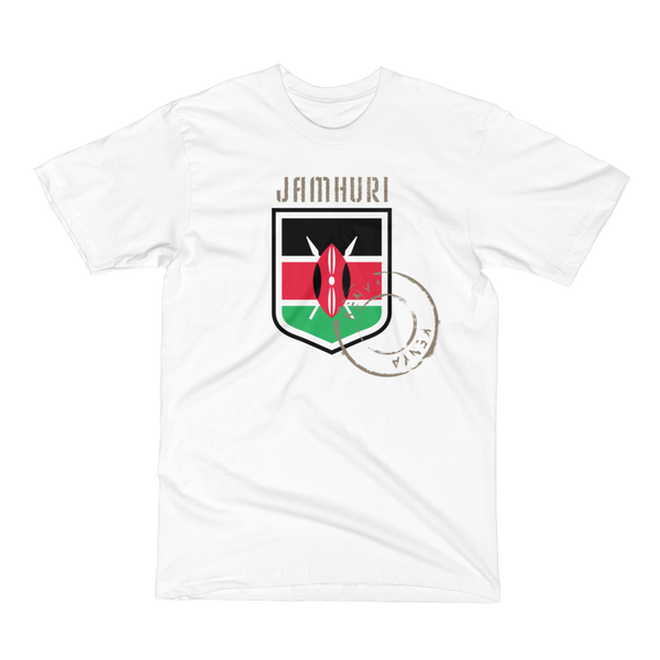 Kenya Badge of Honor Mens T-shirt. - jamhuriwear.com