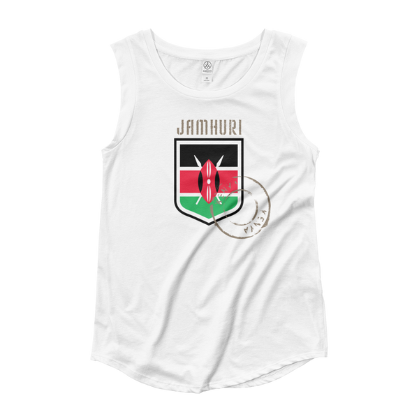 Kenya Badge of Honor Ladies T-shirt - jamhuriwear.com