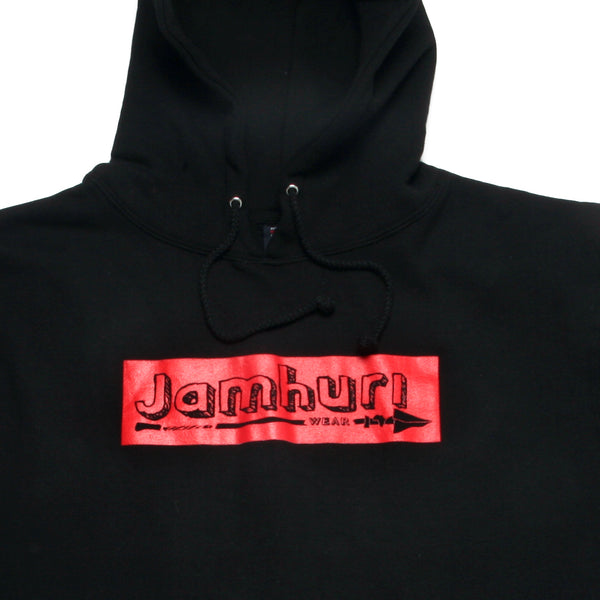 Supremacy Red Box Logo Sweatshirt Hoodie - jamhuriwear.com