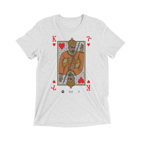 Black King of Hearts Royal Tee Mens S/S t-shirt - jamhuriwear.com