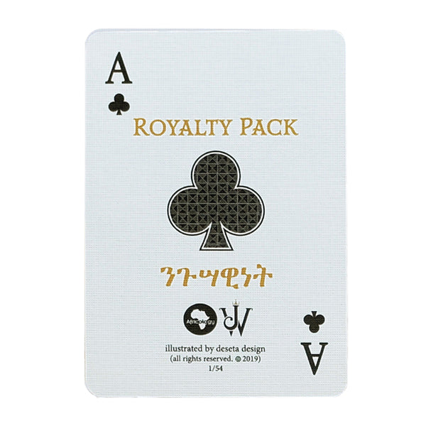 Royalty Pack "Cool Face" Deck Of Cards - jamhuriwear.com