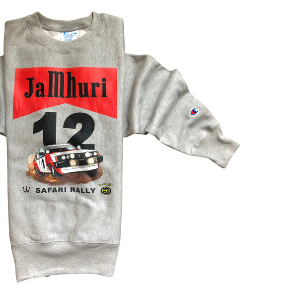 Safari Rally Champion Crew Sweatshirt - jamhuriwear.com