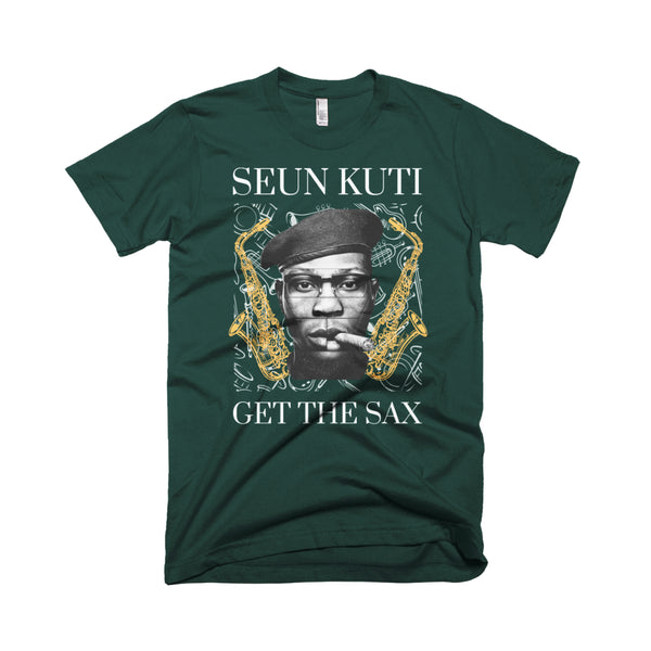 Seun Kuti Get the Sax T-shirt - jamhuriwear.com