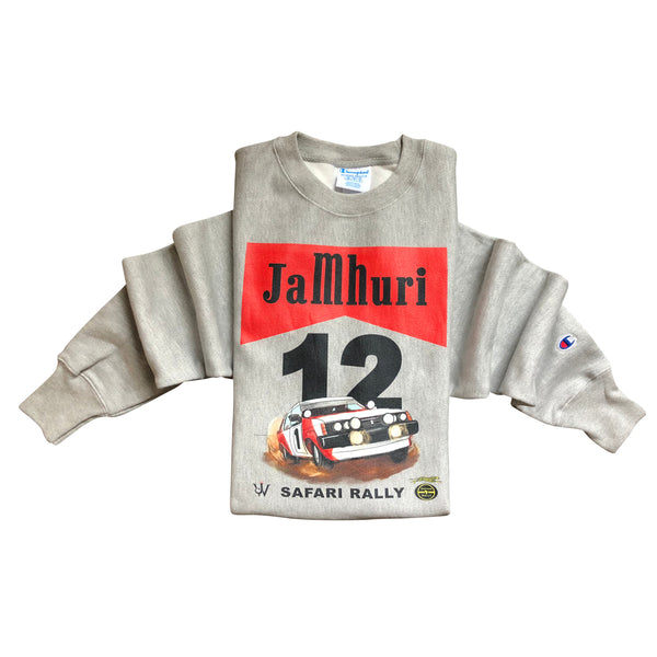 Safari Rally Champion Crew Sweatshirt - jamhuriwear.com