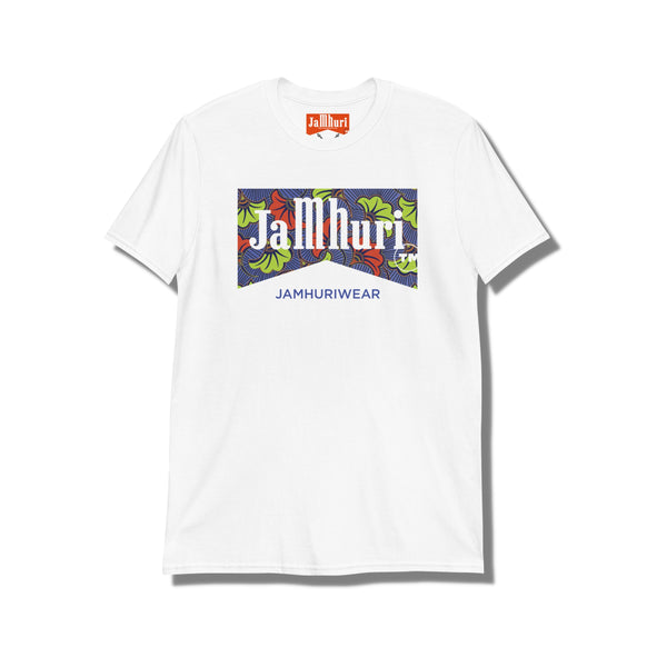 Jamhuri Ankara Tab Logo S/Sleeve Unisex T-Shirt - jamhuriwear.com