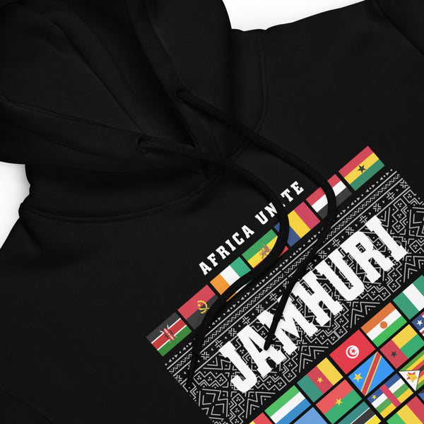 Jamhuri Africa Unite Unisex fashion hoodie - jamhuriwear.com