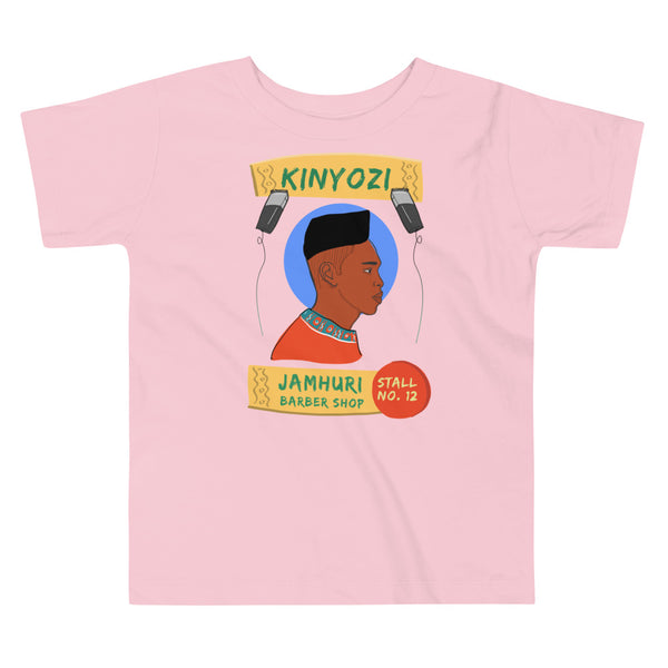 Kinyozi Barber Box Cut Boys Retro T-shirt - jamhuriwear.com