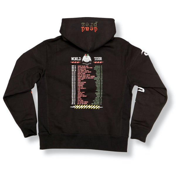 Dead Prez Blk Let's Get Free Tour Hooded Sweatshirt