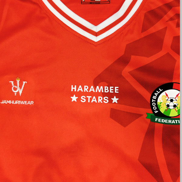 Harambee Stars Kenya Official Soccer Jersey - jamhuriwear.com