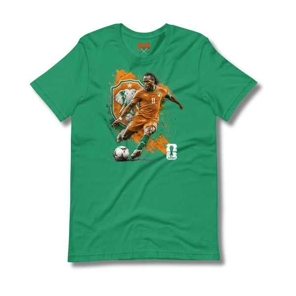 Didier Drogba Ivory Coast World Cup Soccer T-shirt