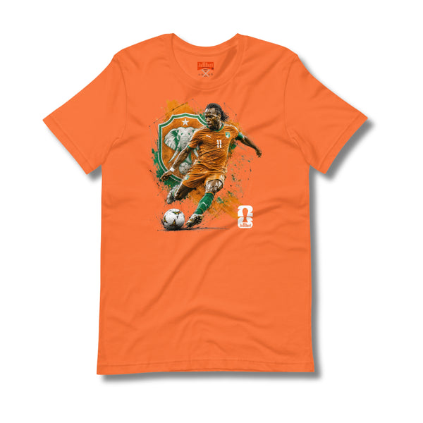 Didier Drogba Ivory Coast World Cup Soccer T-shirt