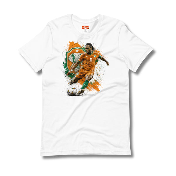 Didier Drogba Ivory Coast World Cup Soccer T-shirt