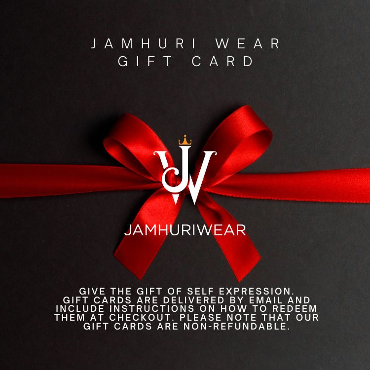 Jamhuri Wear Digitial Gift Card - jamhuriwear.com