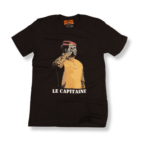 Ibrahim Traore "Le Capitaine"(The Captain) Salute T-shirt