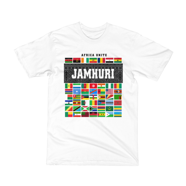 Africa Unite Mens T-shirt - jamhuriwear.com