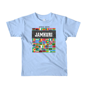 Africa Unite Girls Kids T-shirt - jamhuriwear.com