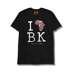 I Africa brooklyn B.K black jamhuri wear tshirt