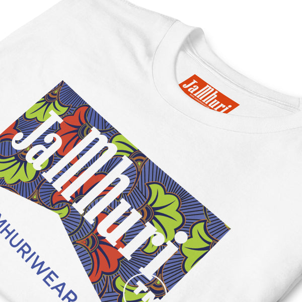 Jamhuri Ankara Tab Logo S/Sleeve Unisex T-Shirt - jamhuriwear.com