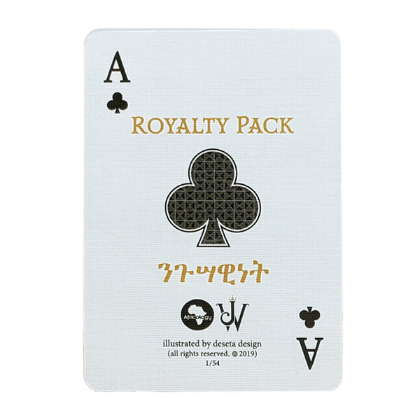 Royalty Pack "Warm Face" Deck Of Cards - jamhuriwear.com