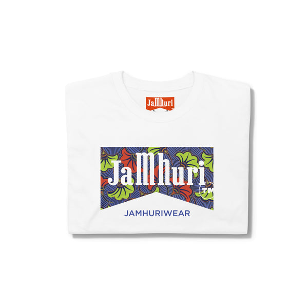 Jamhuri Ankara Tab Logo S/Sleeve Unisex T-Shirt - jamhuriwear.com