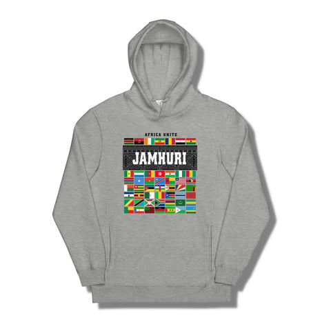 Jamhuri Africa Unite Unisex fashion hoodie - jamhuriwear.com