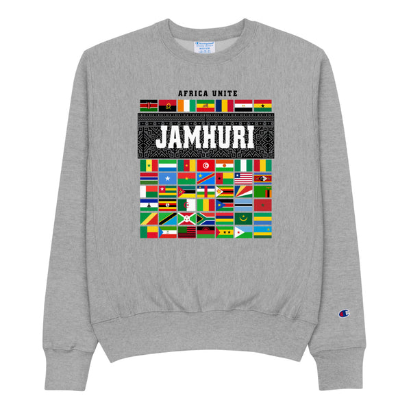Africa Unite Flags Limited Edition Crewneck - jamhuriwear.com