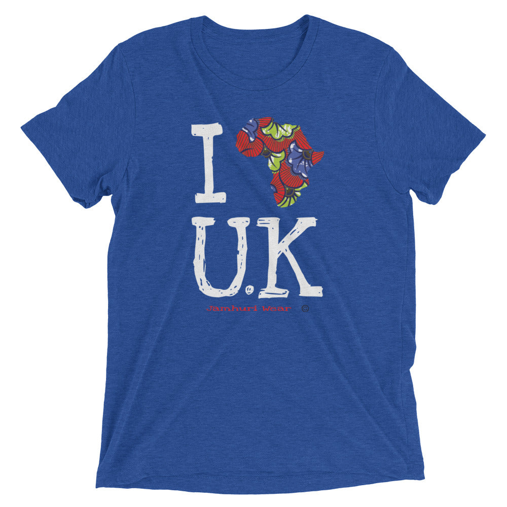 I Africa U.K (United Kingdom) Short sleeve t-shirt - jamhuriwear.com